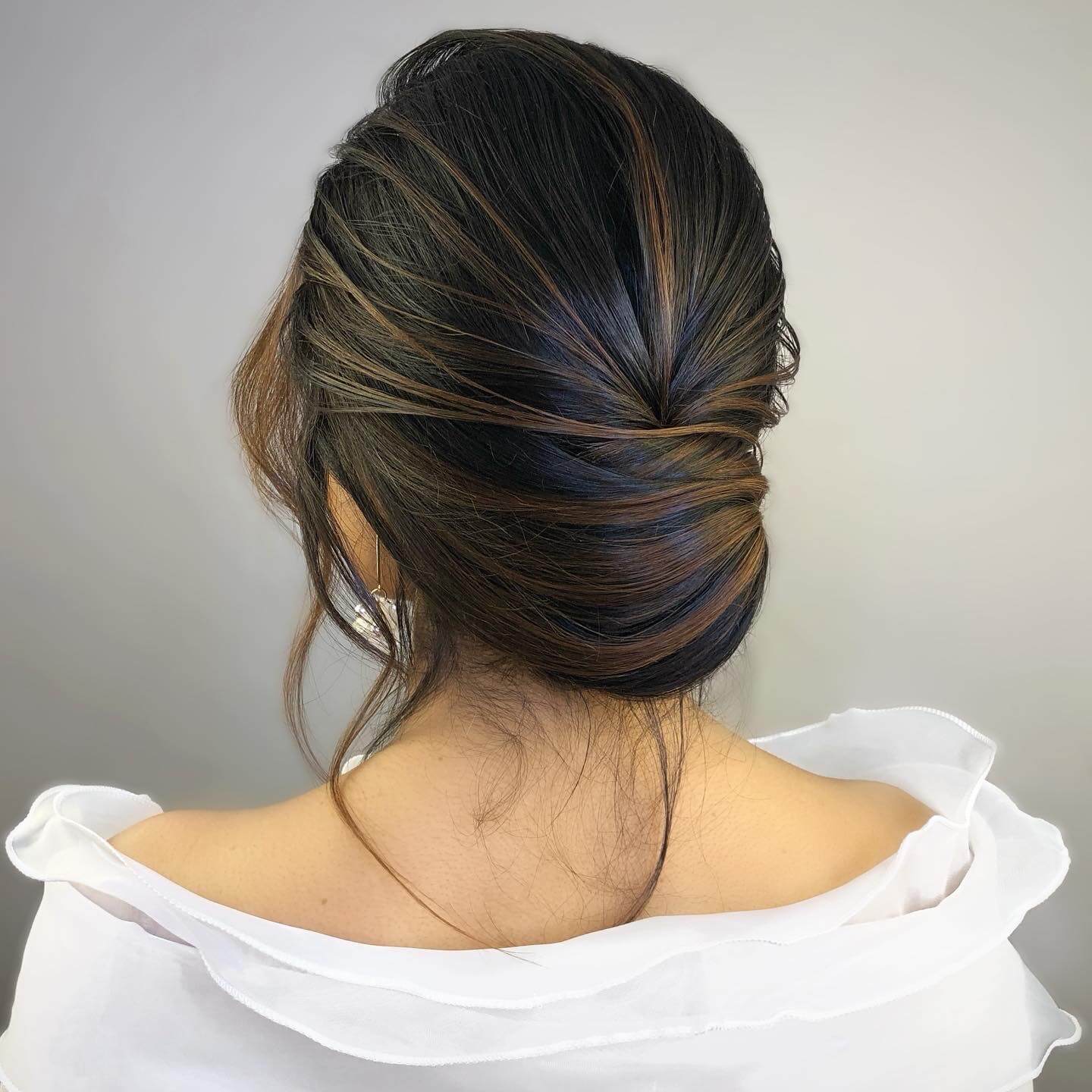 Home trucco acconciature matrimonio chignon sposa