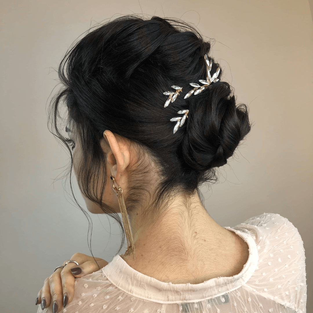 Home trucco acconciature matrimonio chignon capelli corti