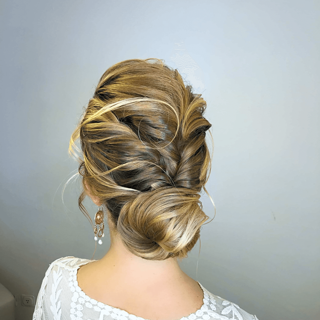 Home trucco acconciature matrimonio pettinatura raccolto