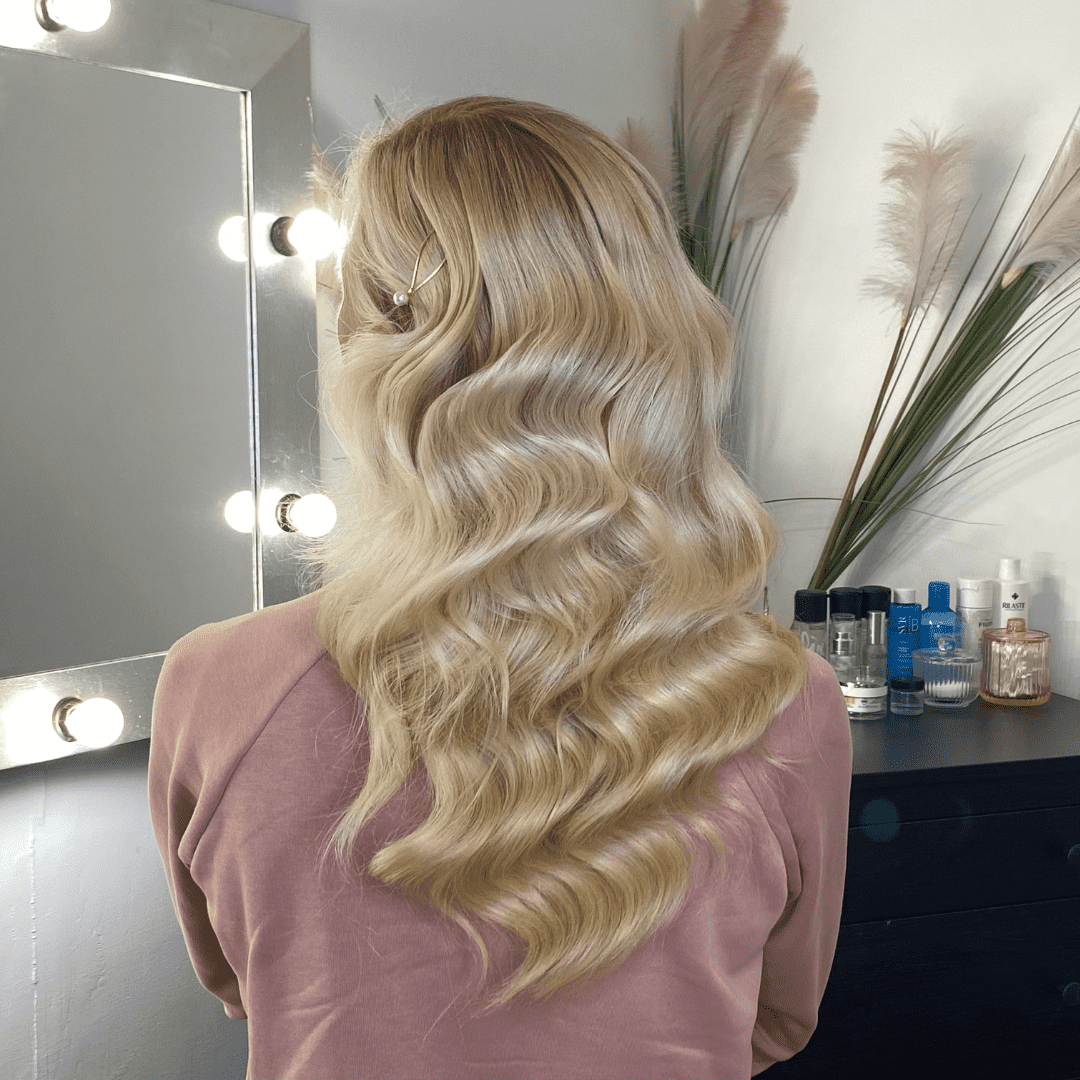Home trucco acconciature matrimonio acconciatura con onde