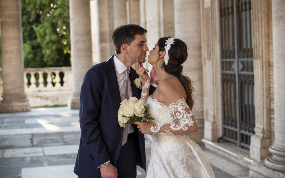 Makeup Bridal Hairstyles in Rome: the Touch of Class for International Brides