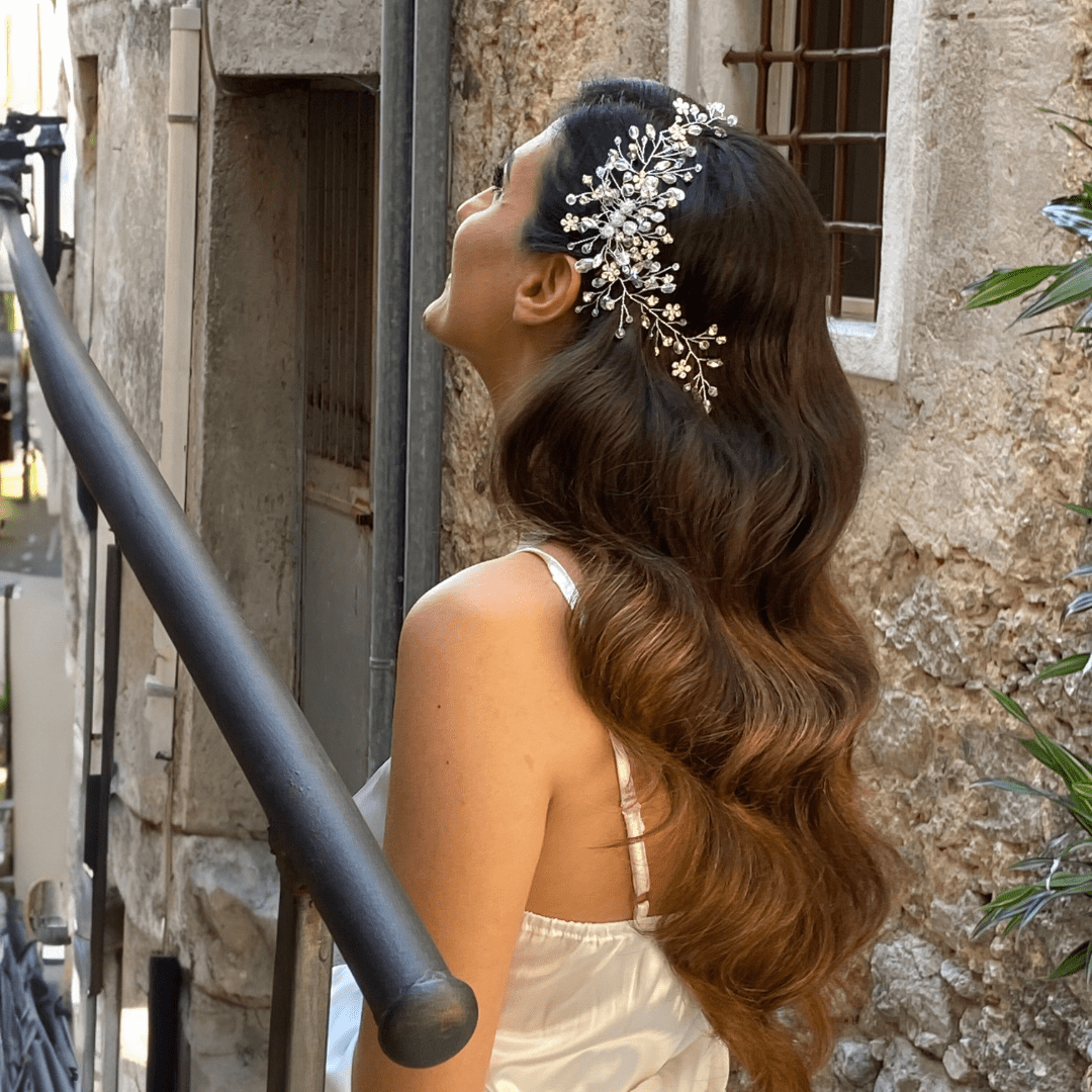 acconciatura-onde-da-sposa acconciatura da sposa